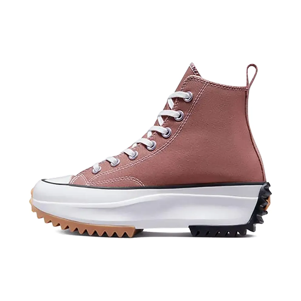 Converse Run Star Hike Platform in den Farben der Saison Saddle/Schwarz/Weiß (A00852C)