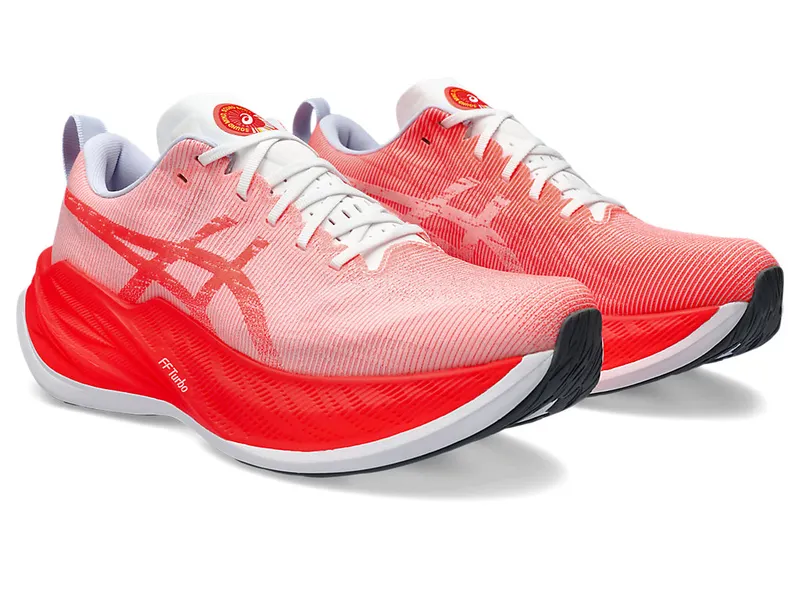 Asics Superblast White/Sunrise Red (1013A143.100)