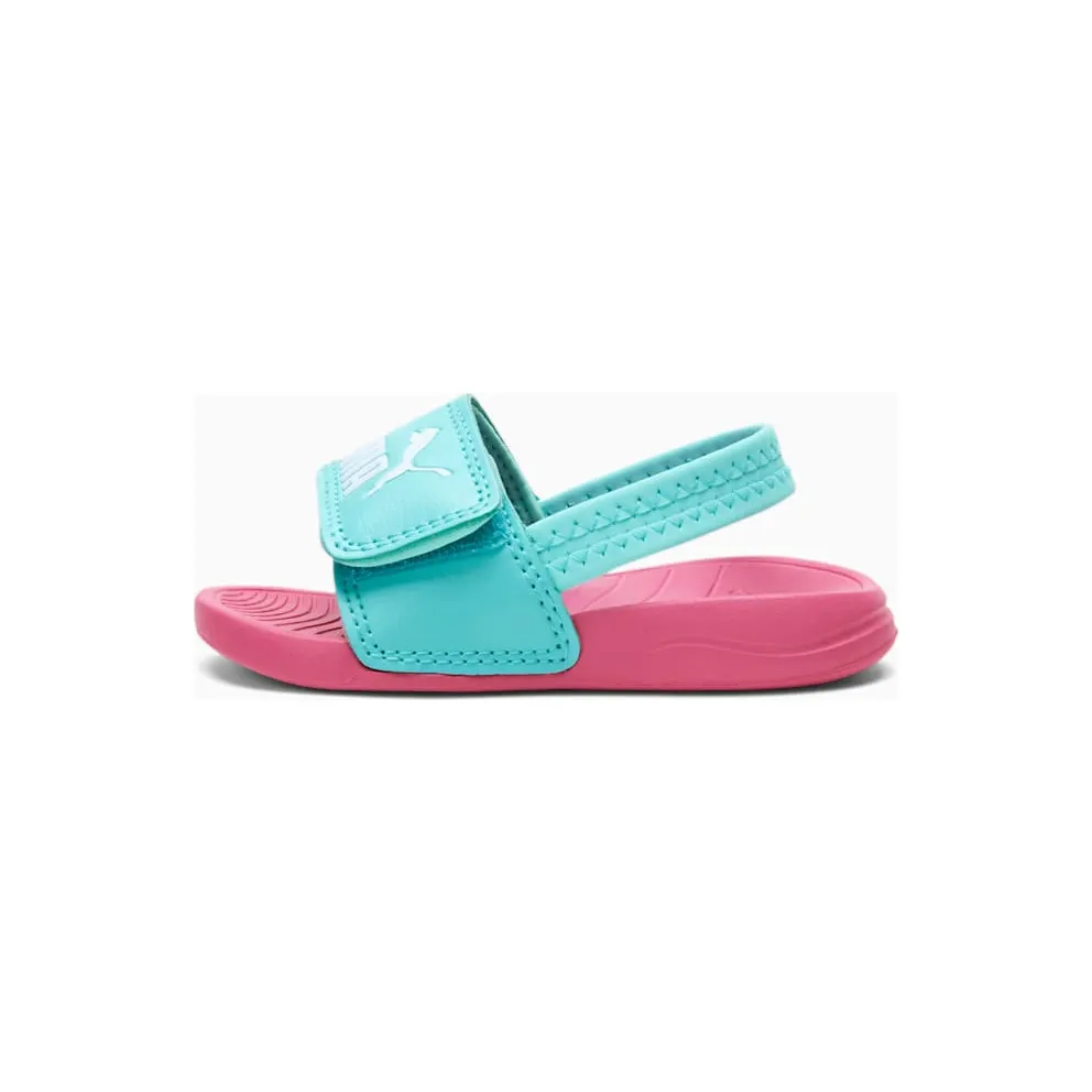 Puma Popcat 20 Backstrap Slides baby’s Blue/Pink (37386208)