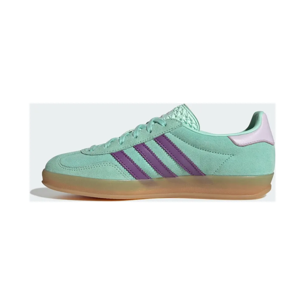 Adidas Gazelle Indoor Clear Mint / Active Purple / Ice Lavender (JQ0192)