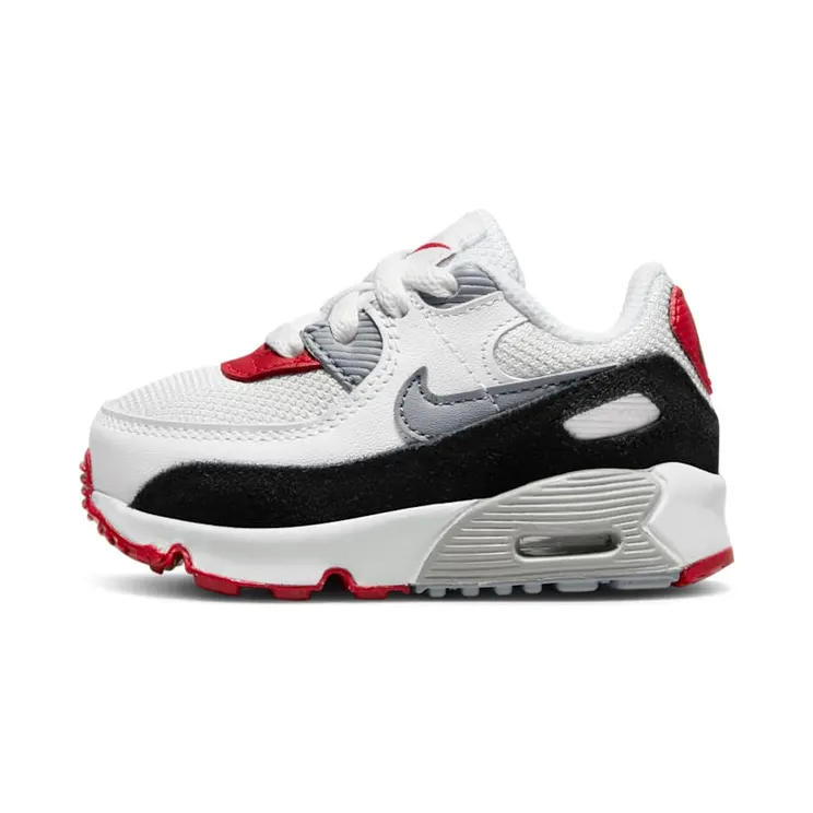Nike Air Max 90 LTR “Photon Dust / Varsity Red / White / Particle Grey” (CD6868-019)