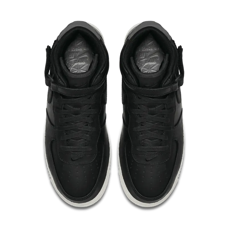 Nike Air Force 1 Mid Black Sail (Lab) Black/Black-Black-Sail (905619-001)