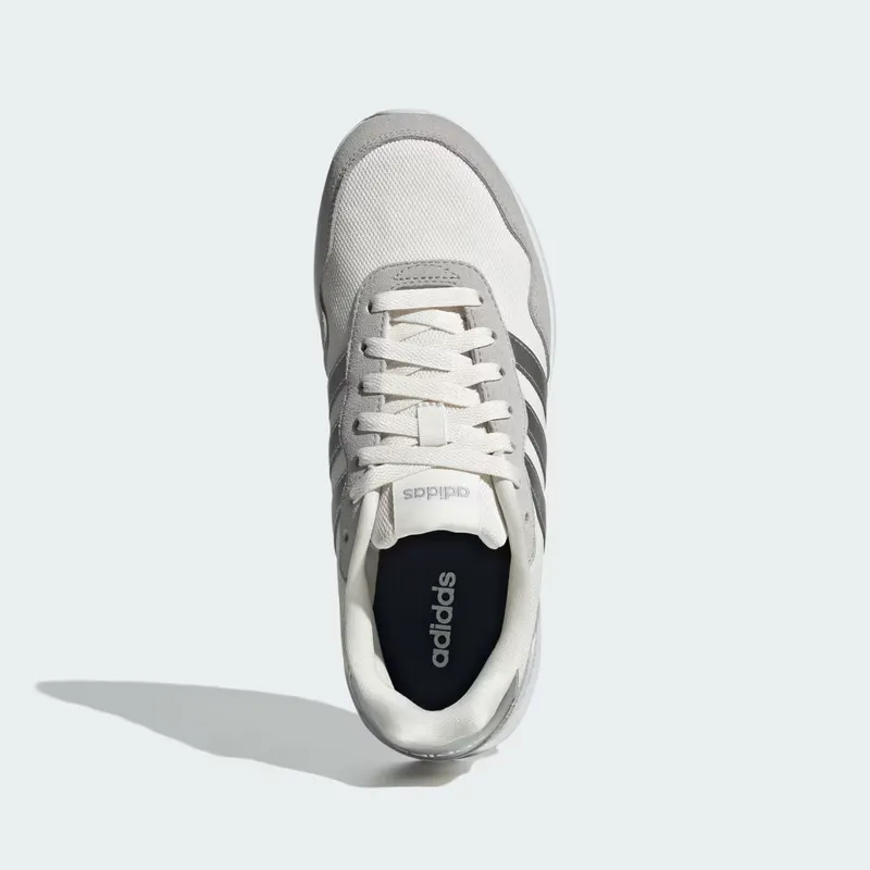 Adidas Run 60s 4.0 Chalk White / Silver Metallic / Grey Two (JR6628)