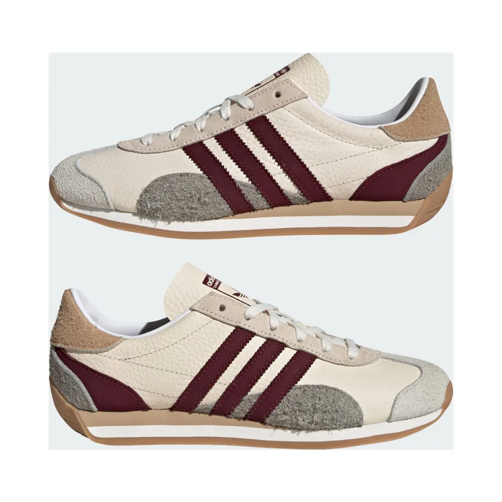 Adidas Country OG Wonder White / Maroon / Silver Pebble (JI2871)