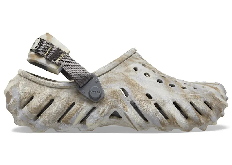 Crocs Echo Clog Marbled Bone Multi (208454-2Y3)