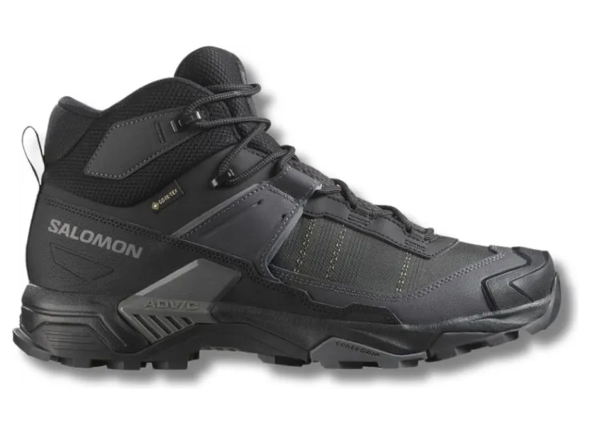 Salomon X Ultra 5 Mid Gore-Tex Black Asphalt Castlerock (L47754200)