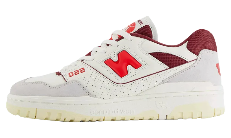 New Balance 550 “Sea Salt / True Red” (BB550EMR)