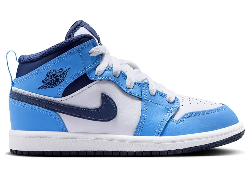 Jordan 1 Mid University Blue Midnight Navy (DQ8424-405)