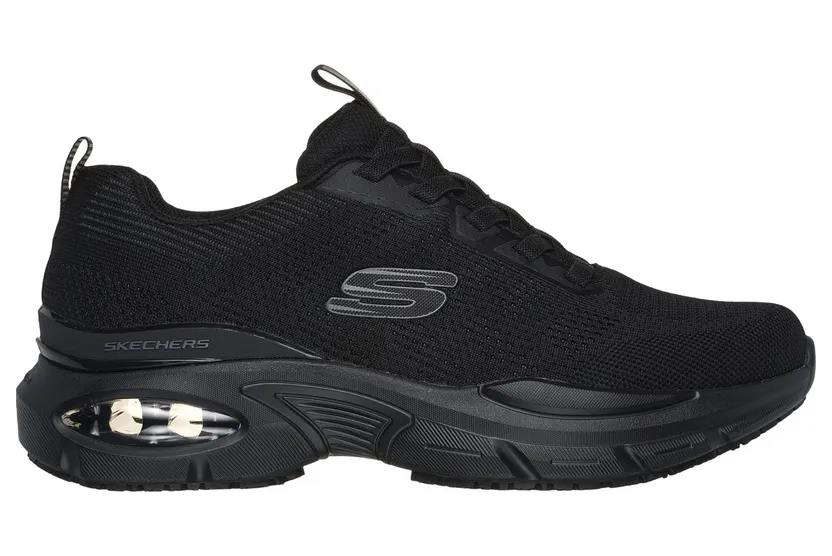 Skechers Work Slip-Resistant: Skech-Air Ventura Sneaker Zwart