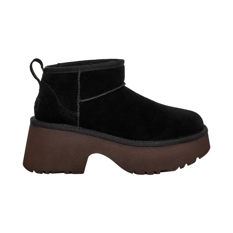 UGG Classic Ultra Mini New Heights Boot Black (1158311-BLK)