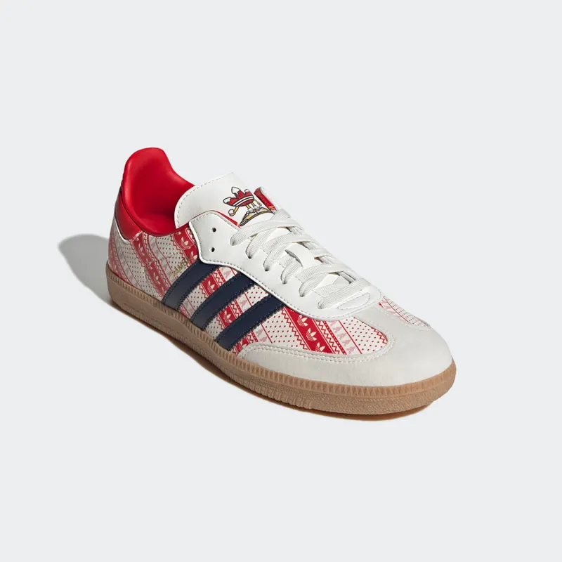 Adidas Samba Vegan Christmas Cloud White / Shadow Navy / Vivid Red (GZ4711)