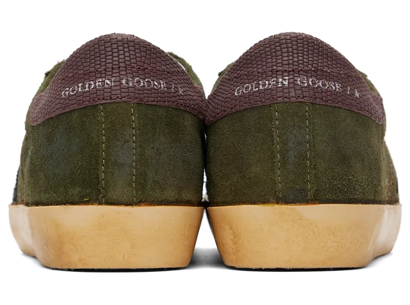 Golden Goose Khaki Super-Star Classic Low-Top Sneakers (GWF00101.F003178.35810) (2)