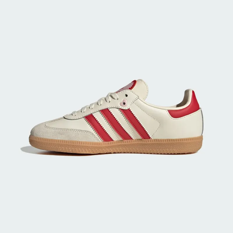 Adidas SAMBA OG Cream White / Better Scarlet / Gum (KI6679)