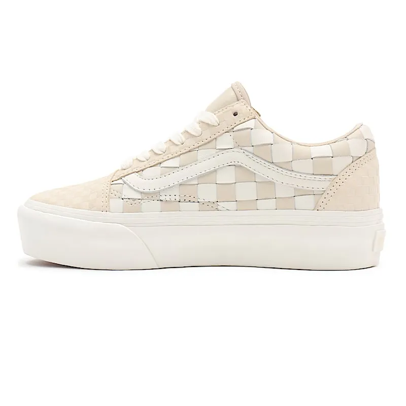 Vans Woven Old Skool Platform “Light Brown” (VN0A5KX99GY)