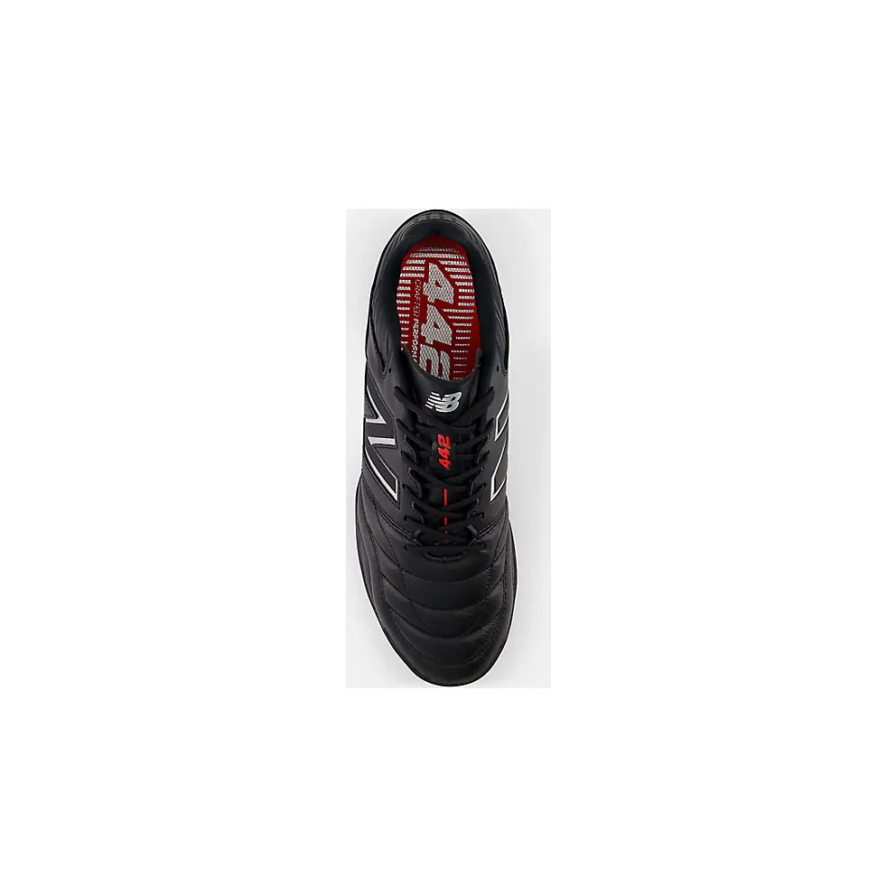 New Balance 442 Pro TF v2 Black White Team Red (MS41TBK2)