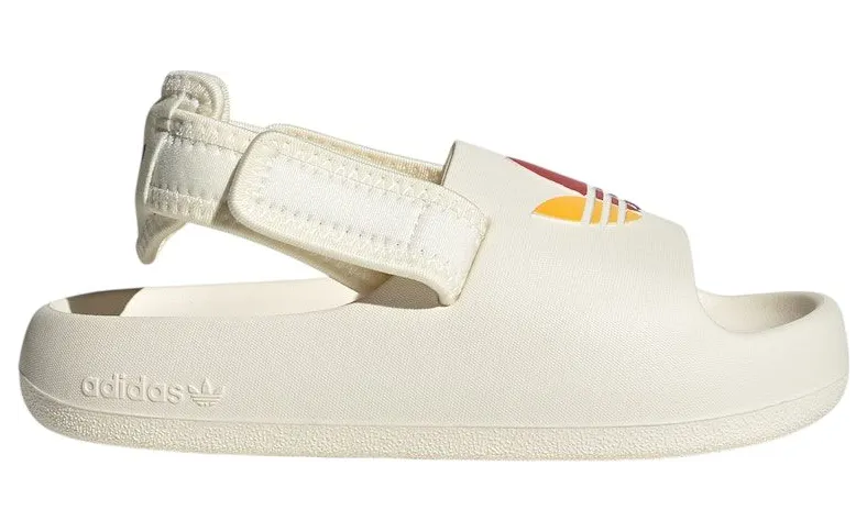 adidas adiFOM Adilette Slides Cream White Active Purple Better Scarlet (JP5525)