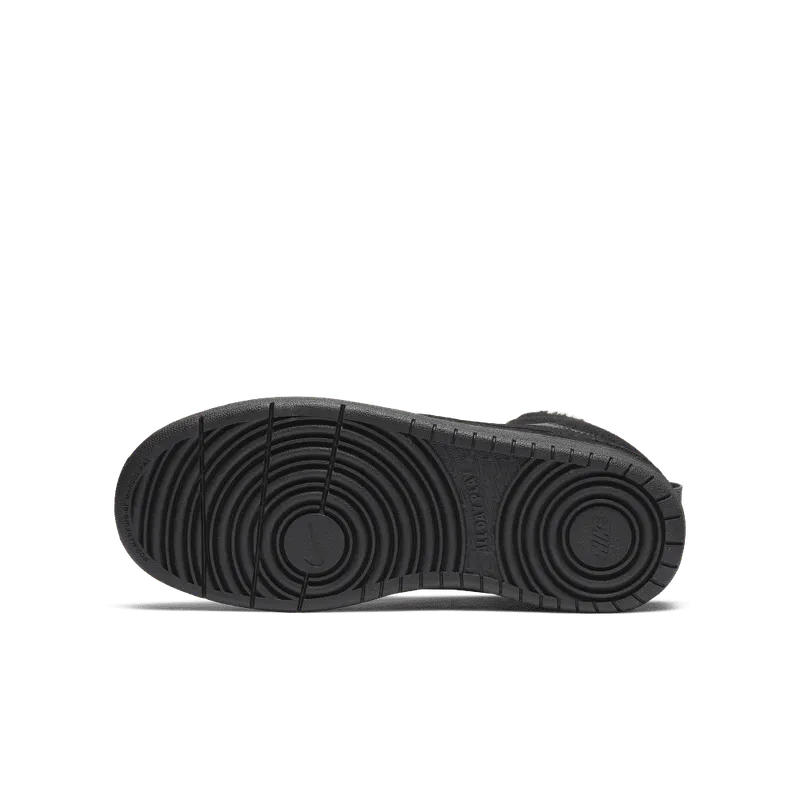 Nike Court Borough Mid 2 Older Kids’ Boot Black (CQ4023-001)