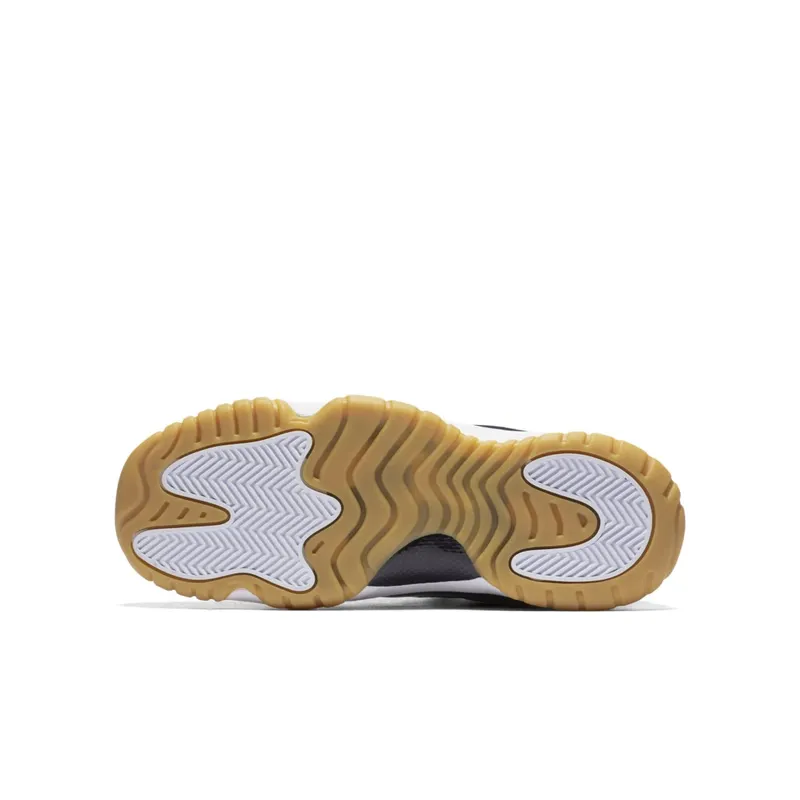 Jordan 11 Retro Low Midnight Navy (GS) Midnight Navy/White-Light Gum Brown (528896-405)