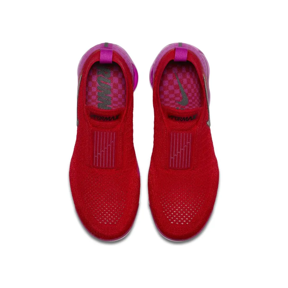 Nike Air VaporMax Moc 2 University Red Fuchsia Blast (W) University Red/Black-Fuchsia Blast (AJ6599-600)