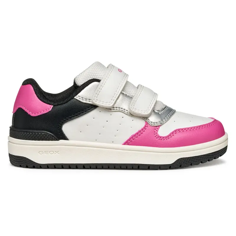 Geox sneaker White/Fuchsia (J45HXB000BC-C0563)