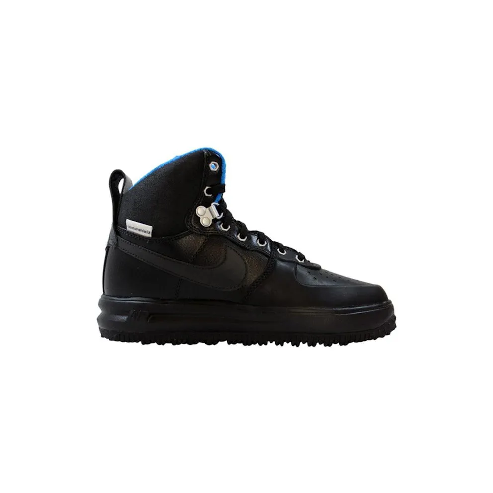 Nike Lunar Force 1 Duckboot Black Metallic Silver (654481-003)