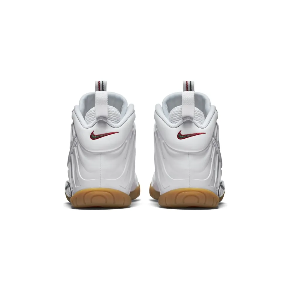 Nike Air Foamposite Pro White Gucci (GS) White/White-Gym Red-Gorge Green (644792-100)