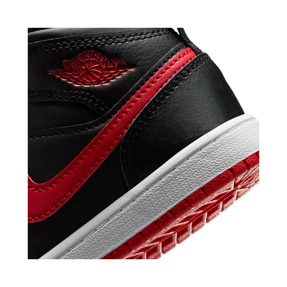 Jordan 1 Mid Black University Red (DQ8424-005)