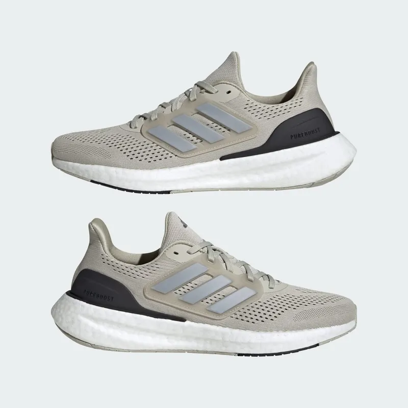 adidas Pureboost 23 Putty Grey / Silver Metallic / Core Black (IF1547)