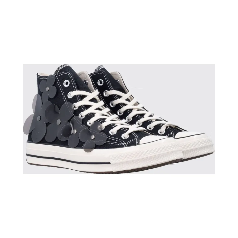 Converse Chuck 70 3-D Flourish Canvas Sneakers with Applied Flowers Blue (A20662CTF)