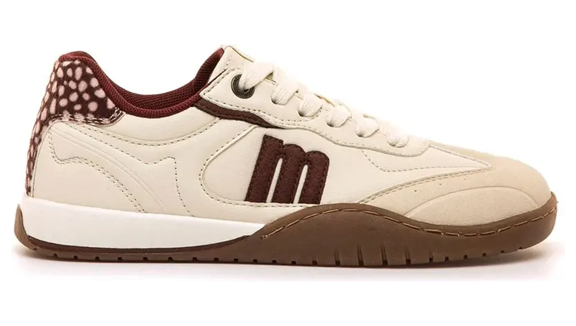 Mtng sneaker Ecru / Burgundy (85515-C61030)