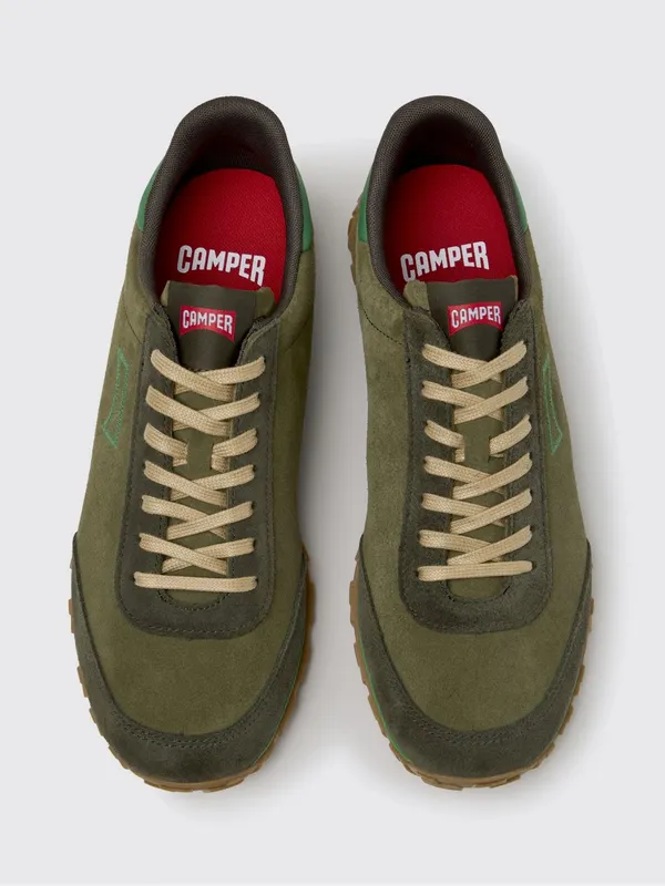 Camper Two-Tone Drift Walk Suede with Vibram Sole Green (K101097-007DRIFTWALK0)