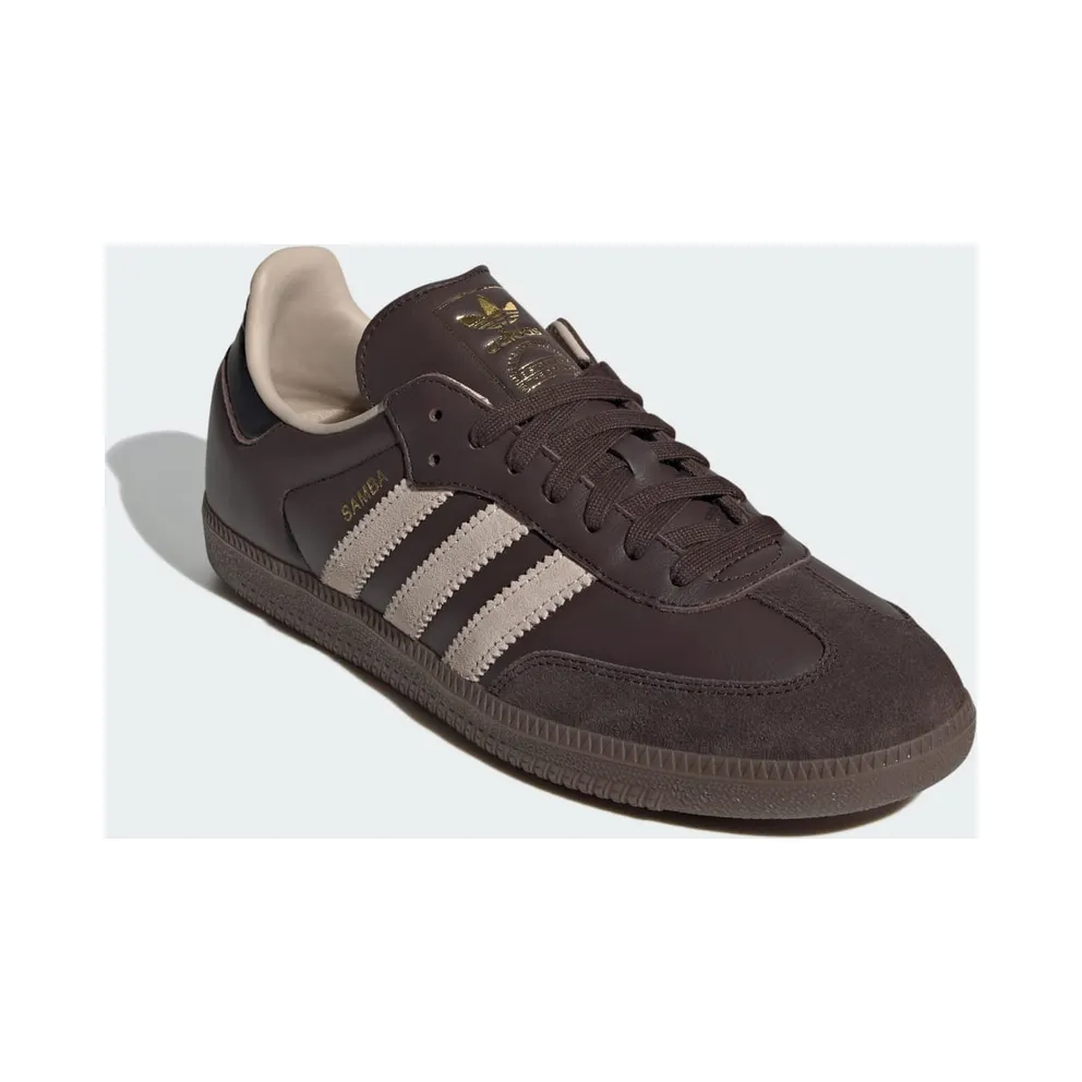 adidas Samba OG Dark Brown Beige Gum (JI0217)