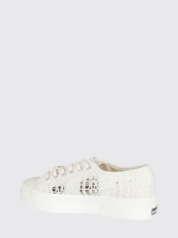 SUPERGA 2740 Platform Crochet Cotton Cream (S61448WA0N)