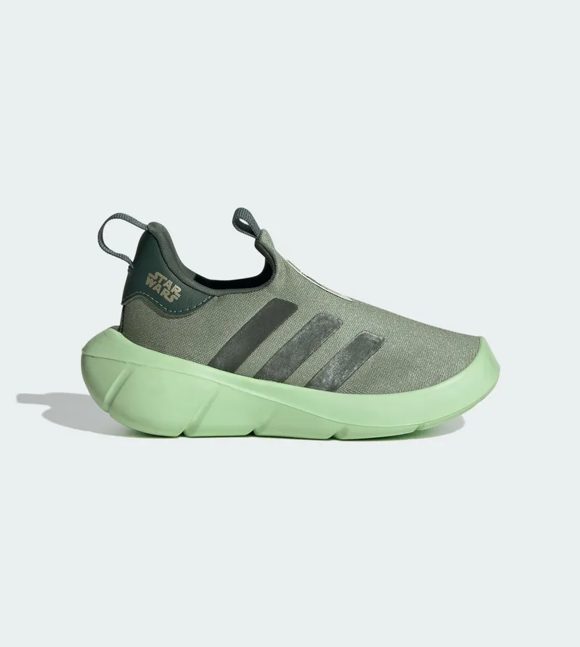 Adidas ADIDAS STAR WARS THE MANDALORIAN MONOFIT TRAINER SHOES INFANTS Silver Green / Legend Ivy / Mist Jade (JI0502)