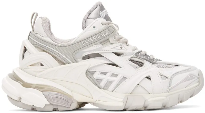 Balenciaga White & Grey Track 2.0 (568615 W3AE1)