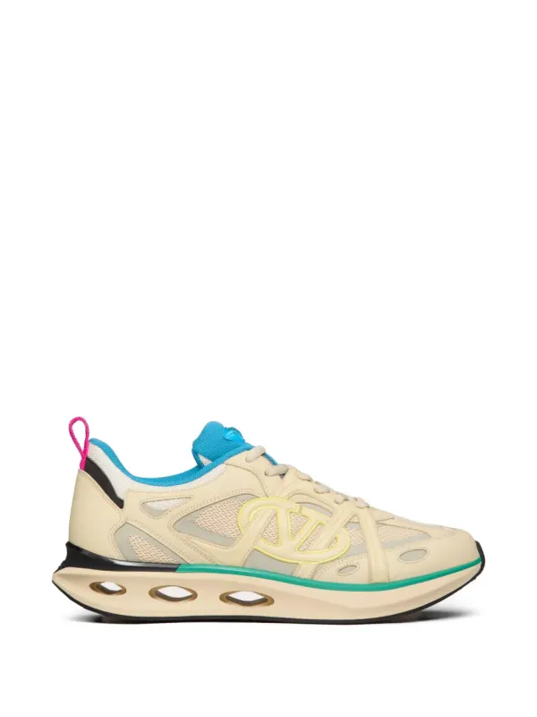 Valentino Garavani VLogo Easyjog leren – Beige (YS0I25FWS)