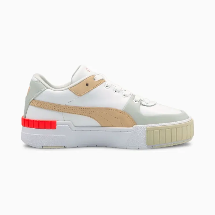 Puma Cali Sport CNV Wit/Grijs (375991-01)