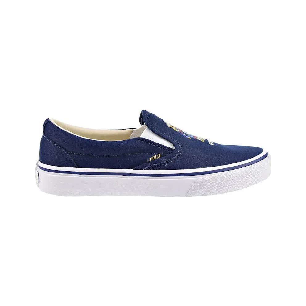 Polo Ralph Lauren Keaton Slip On Cowboy Polo Bear Navy (816877739-001)
