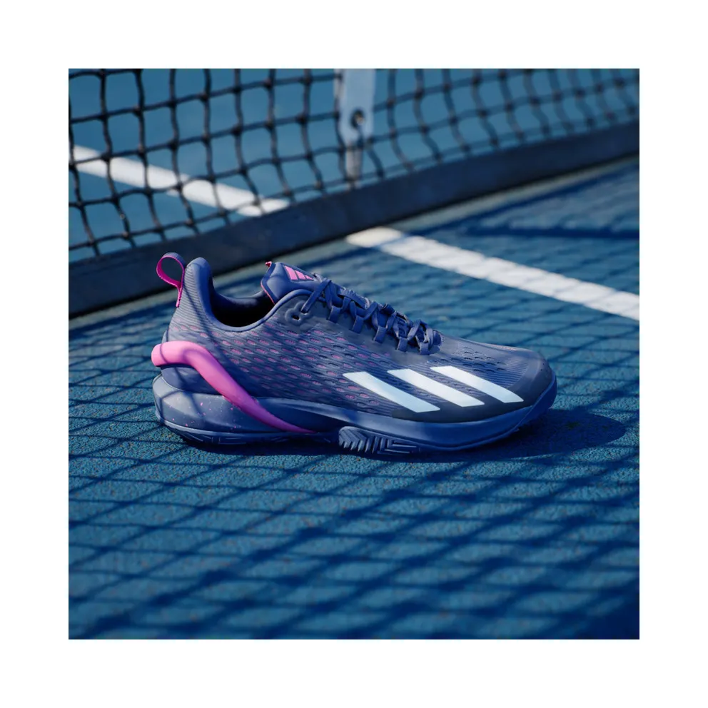 Adidas adizero Cybersonic Tennis Dark Blue / Zero Metalic / Team Shock Pink 2 (IF9123)