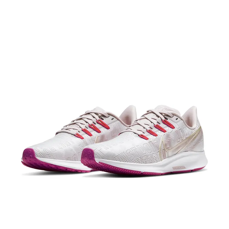 Nike Air Zoom Pegasus 36 Premium Vast Grey (W) Vast Grey/Platinum Violet/Fire Pink (BQ5403-004)