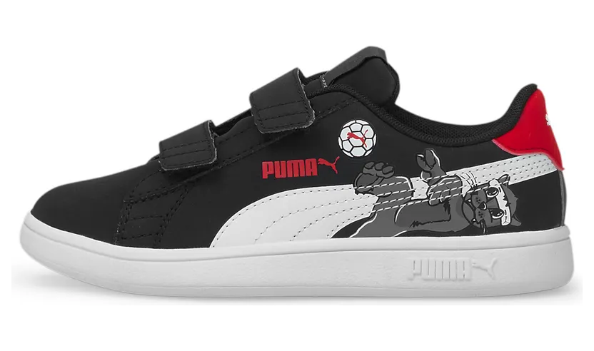 Puma Smash v2 Lil V Wit/Zwart (380904-02)