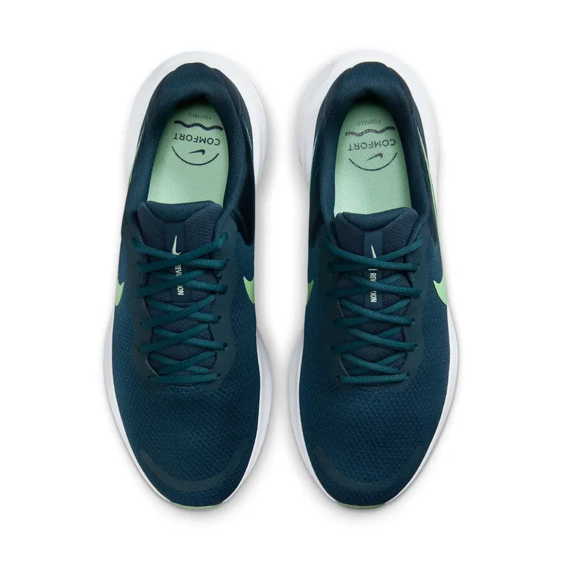 Nike Revolution 7 Armory Navy Photon Dust Jade Horizon Vapor Green (FB2207-401)
