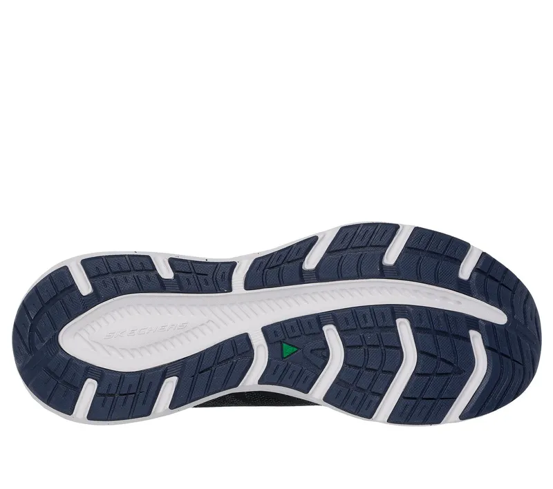 Skechers Waterproof Relaxed Fit: Edgeride – Konzo Sneaker Marine/Orange