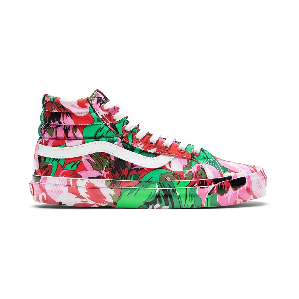 Vans Sk8-Hi KENZO Floral Red (VN0A4BVB02G)