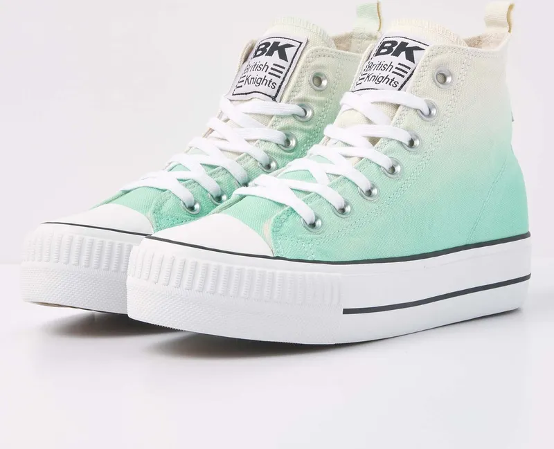british knights sneaker turquoise/creme gradient (B51-3731-03)