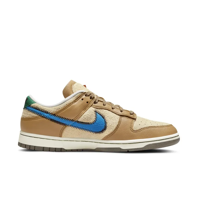 Nike x Size? Dunk Low – “Brown / Blue / Rattan” (DO6712-200)