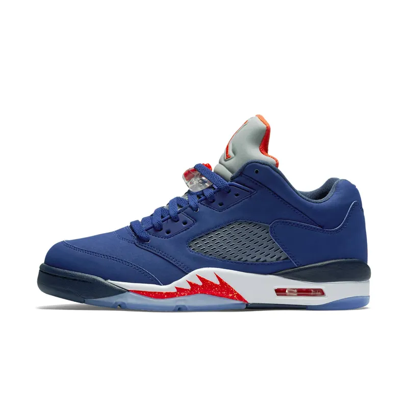Air Jordan Nike AJ 5 V Retro Low Knicks (819171-417)