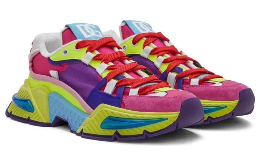 Dolce & Gabbana Multicolor Airmaster Sneakers (CS1984 AY338) (4)