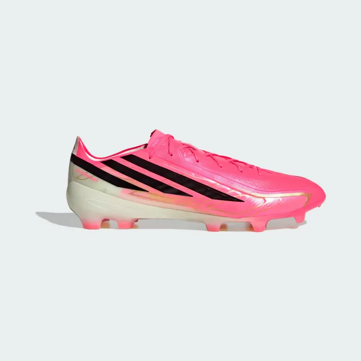 adidas F50 Hyperfast Pro Firm Ground Football Boots “Solar Turbo / Core Black / Gold Metallic” (IH9345)