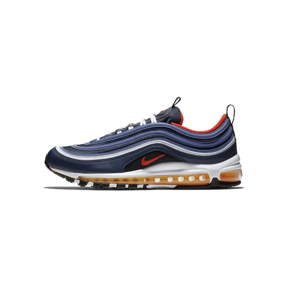 Nike Air Max 97 Midnight Navy Habanero Red Midnight Navy/Black-White-Habanero Red (921826-403)